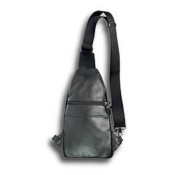 Сумка слінг чоловіча з натуральної шкіри FR15