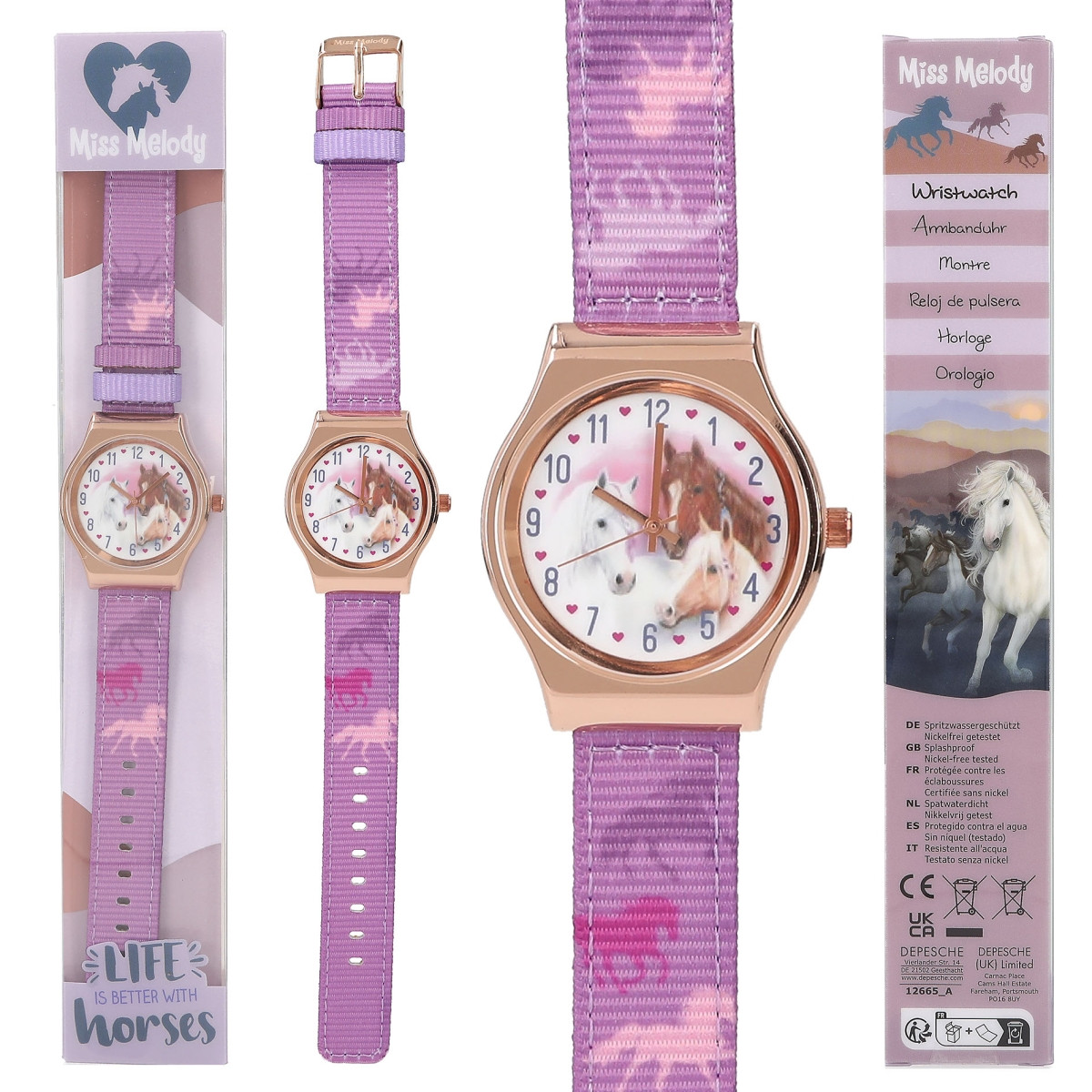 TOP Model - дівчачий наручний годинник -Miss Melody 12665 від Depesche, фото 1