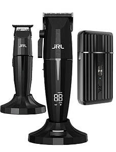 Набір машинок для стрижки JRL Onyx Black 3 in 1 машинка + тример + шейвер