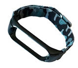 Браслет «Міланська петля» для Mi Band 7, сірий камуфляж