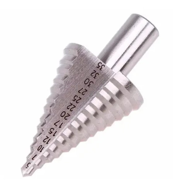 Свердло ступеневе крокове для металу HSS 5-35 мм, фото 1