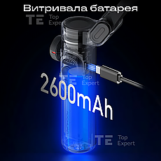 Стабілізатор штатив для телефону монопод AOCHUAN 3Axis Handheld Gimbal ручний стедікам 3-х осьовий з led лампою, фото 3