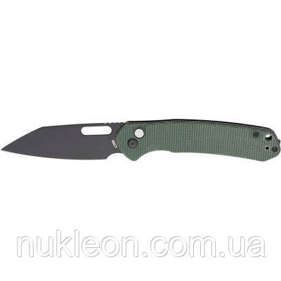 Популярний! Ніж CJRB Pyrite Wharncliffe BB Micarta Green (J1925A-BMGN) - Краща якість тільки на Nukleon.com.ua