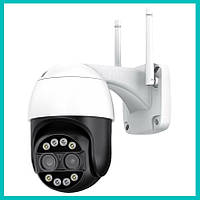 Мощная записывающая камера видеонаблюдения с передачей на телефон, Вайфай камера с ночным режимом