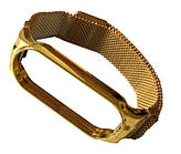 Ремінець Milanese Loop лимонно-золотого кольору для Mi Band 7