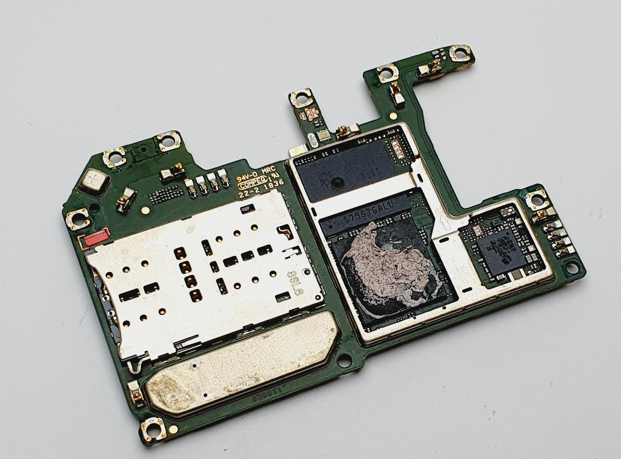 Неробоча материнська плата (донор) huawei p smart plus ine-lx1 (неробоча флеш), фото 1