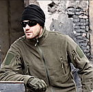 Тактична флісова куртка Solve KT6000431 для активного відпочинку Олива - розмір XL, фото 4