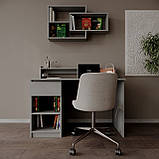 Стіл комп'ютерний Банні Алюміній 1000х600х750мм, фото 2