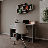 Стіл комп'ютерний Банні Алюміній 1000х600х750мм, фото 3