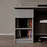 Стіл комп'ютерний Банні Алюміній 1000х600х750мм, фото 5