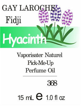 Парфумерна олія (368) версія аромату Гі Ларош Fidji — 15 мл композит у ролоні