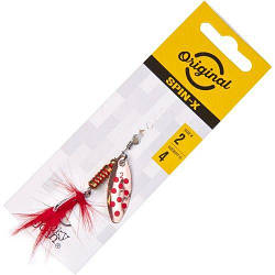 Блешня оберталка LJ SPIN X LONG 02  4.0г / CR (129154)