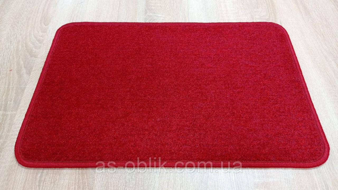 Коврик текстильний Classik червоний 70х50 см