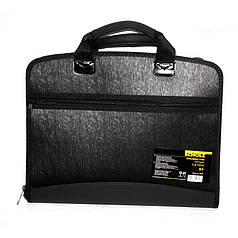 Портфель 4 відд. В4 Scholz 5076 чорний 900 мкн