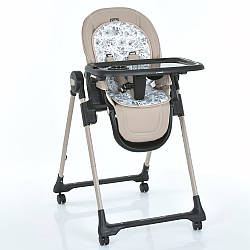 Дитячий стільчик для годування EL Camino 1037 CRYSTAL Beige