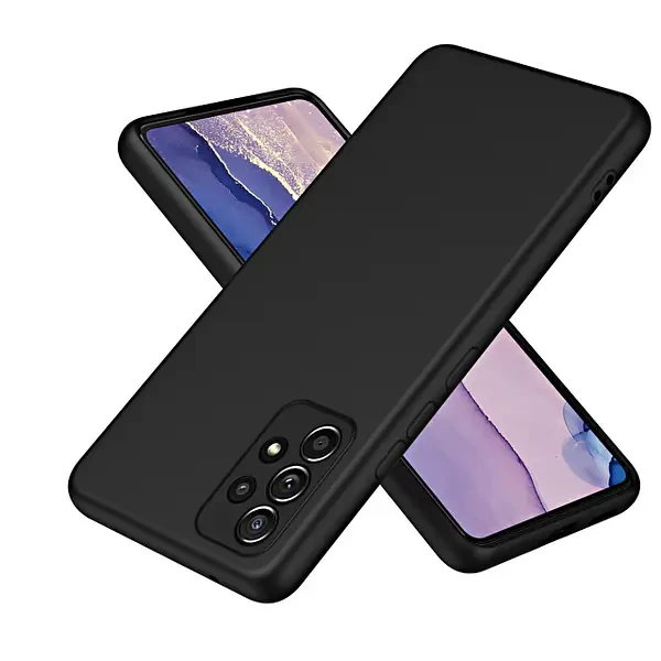 Чохол Silicone Case Samsung Galaxy A53 Black, фото 1