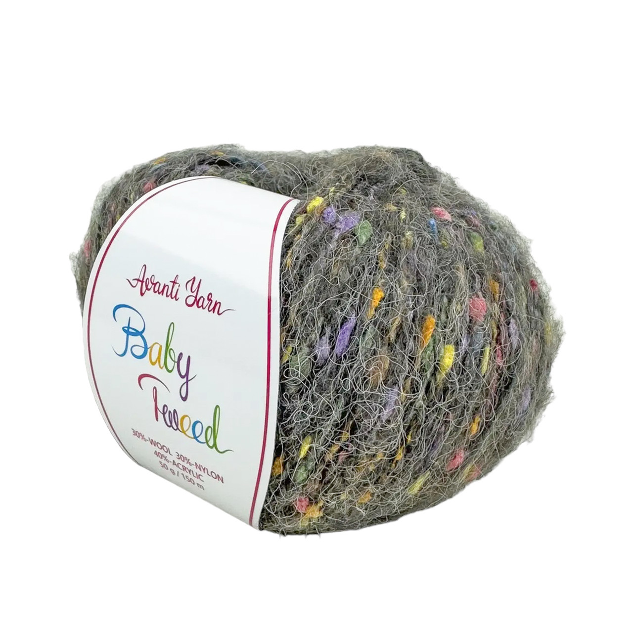 Avanti Yarn BABY TWEED (Аванті Ярн Бейбі Твід) № 09 (Пряжа напіввовняна, нитки для в'язання), фото 1