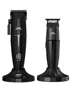 Набір машинок для стрижки JRL Onyx Black 2 in 1 машинка + тример
