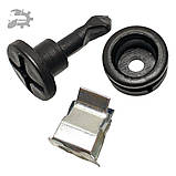 Втулка кріплення декоративної кришки двигуна комплект 80 B4 Audi N90847501 N90801101 N90663301 06B103638, фото 3