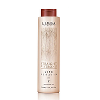 Склад для кератинового випрямлення складного волосся Lite Keratin Limba Cosmetics 500 мл