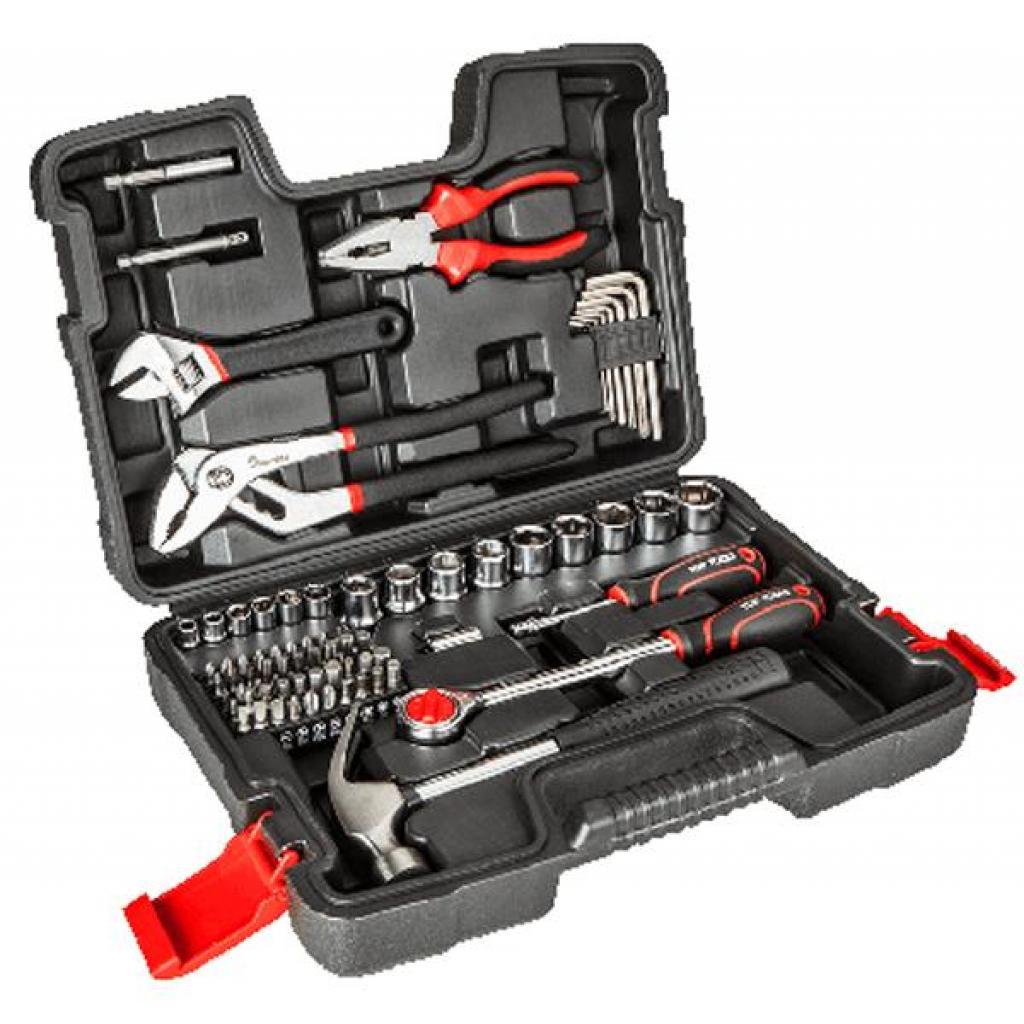 Набір інструментів TOP TOOLS 1/4", 1/2", 81 од. (38D510)