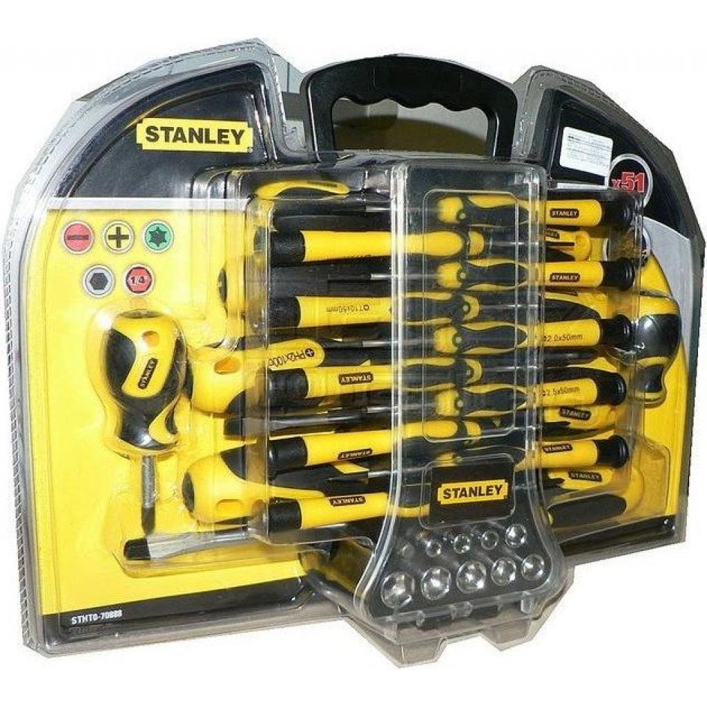Набір інструментів Stanley викруток, вставок 51 шт. (STHT0-70888) (STHT0-70888)