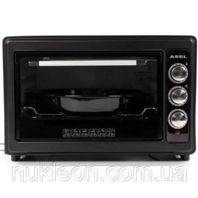 Популярний! Електропіч ASEL AF 33-23 BLACK - Краща якість тільки на Nukleon.com.ua, фото 1