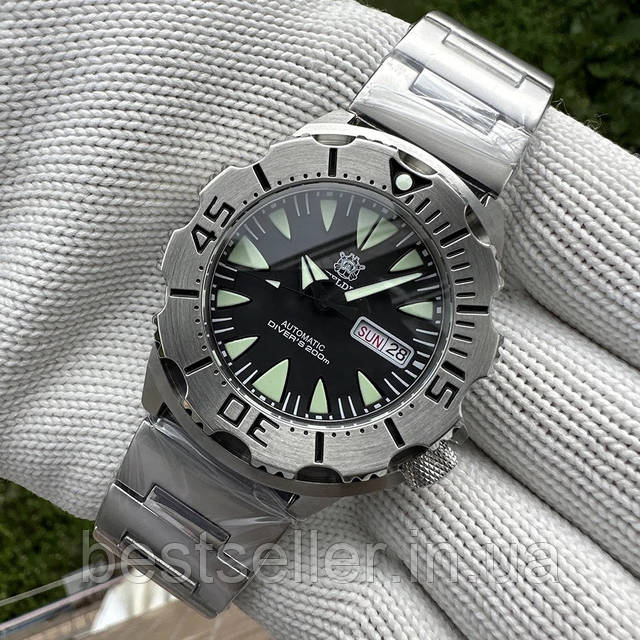 STEELDIVE SD1984 MONSTER 42MM 20ATM(200M) SEIKO NH36A BLACK DIAL