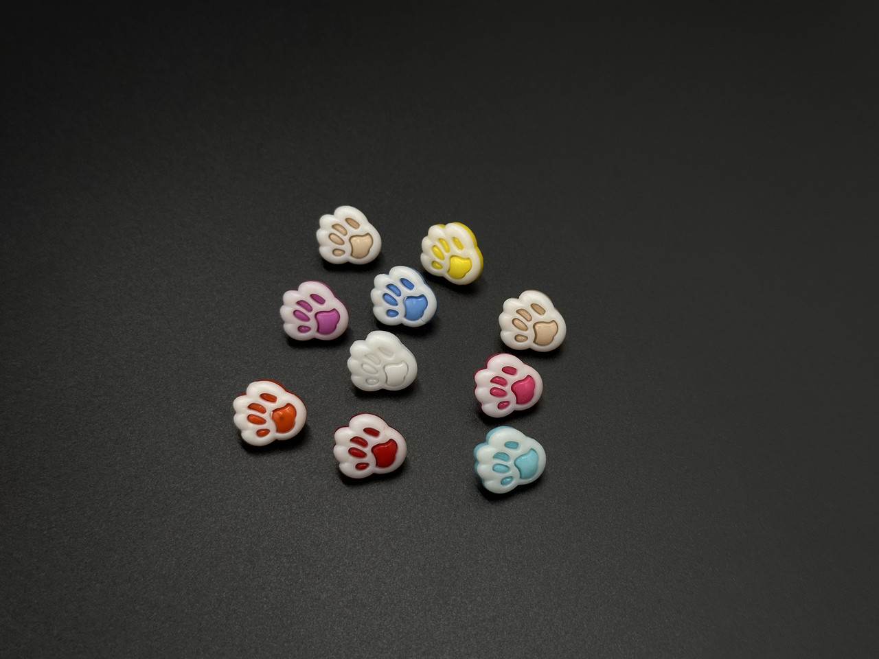 Ґудзики пластикові. Лапка 13х12мм, фото 1