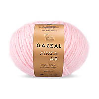 Gazzal ALPACA AIR (Газзал Альпака Ейр) № 83 рожевий (Напіввовняна пряжа, нитки для в'язання)