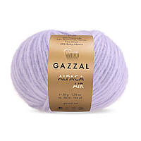 Gazzal ALPACA AIR (Газзал Альпака Ейр) № 88 ліловий (Напіввовняна пряжа, нитки для в'язання)