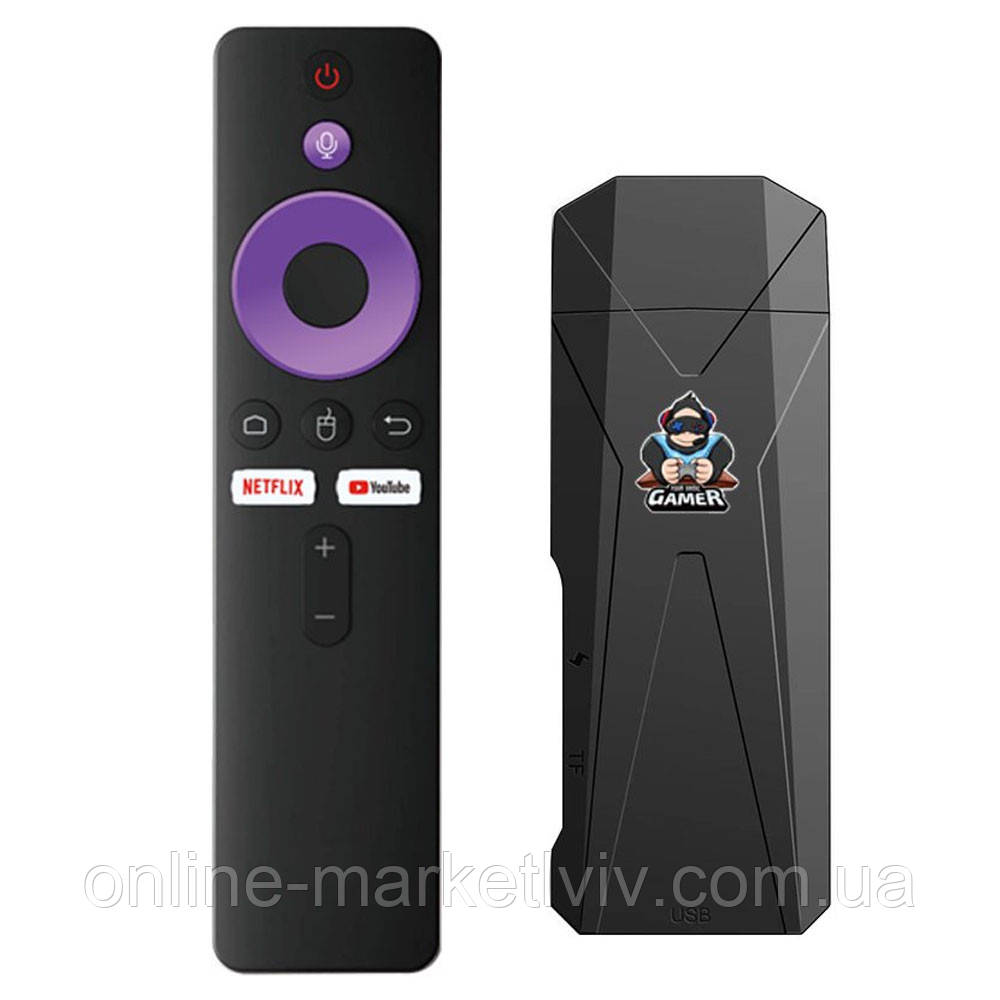 Приставка смарт ТВ 2GB/16GB, R9 Express 8K+ / Смарт приставка для телевізора / ТВ приставка / Андроїд ТВ, фото 1