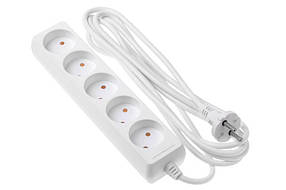 Подовжувач 2Е 3m White (2E-U05M3)