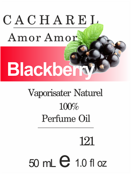 Парфумерна олія (121) версія аромату Кашарель Amor Amor — 50 мл