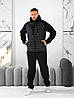 Костюм теплий чоловічий Чорний, фото 8