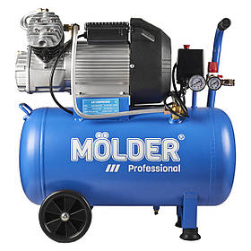 Компресор 50 л 2 х циліндровий 356 л/хв, 2,2кВт Molder MA31510