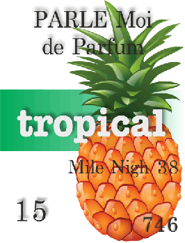 Парфумерна олія (746) версія аромату Mile High 38 Parle Moi de Parfum — 15 мл композит у ролоні