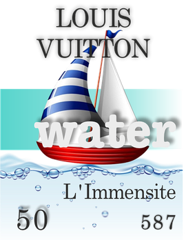 Парфумерна олія (587) версія аромату L'Immensité Louis Vuitton — 15 мл композит у ролоні