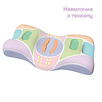 Ортопедична подушка Beauty Balance® наволочка ТЕНСЕЛ від зморшок сну та ранкової набряклості, айворі