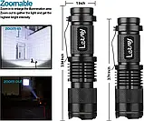 Набір LETMY 2х світлодіодних тактичних ліхтарів, фото 2