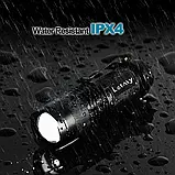 Набір LETMY 2х світлодіодних тактичних ліхтарів, фото 4