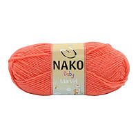 Nako BAMBINO MARVEL (Бамбiно марвел) № 3278 / 9039 кораловий (Пряжа, нитки для в'язання)