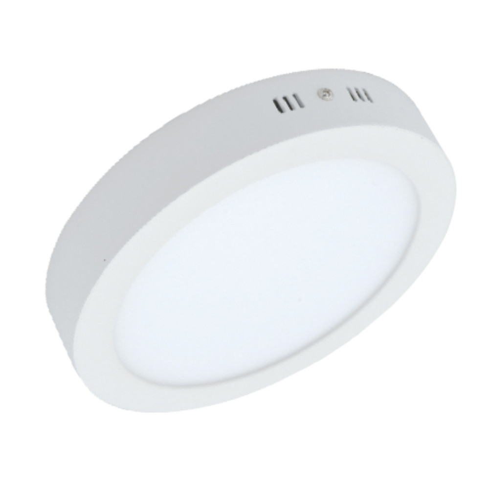 Світильник точковий  накладний  коло LED холодний світ 6500К, 18 Вт