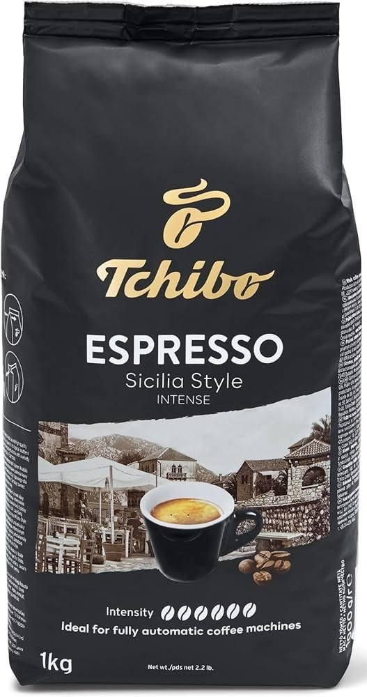 ОРИГІНАЛ! Кава в зернах Tchibo Espresso Sicilia Style 1кг, 80/20 Німеччина