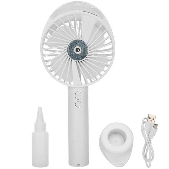 Міні Портативний Охолоджувач-Розпилювач Ручний Водяний Вентилятор, Що Охолоджує, З Підзарядкою, фото 1