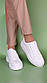 Кросівки жіночі білі Т1864, фото 6