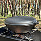 Сковорода WOK-08КС чавунна з кришкою-сковородою гриль 8л, фото 6