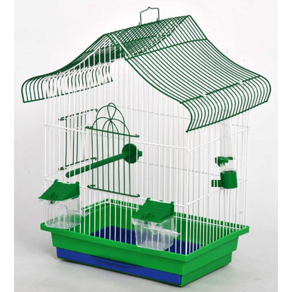 Клітина для птахів "Міні-1" фарба, колір мікс, 330*230*470 мм (*), фото 1