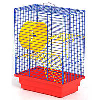 Клітка для гризунів "Дім" фарба, колір мікс, 280*180*320 мм (*)