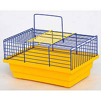 Клітка для гризунів "Гризун" фарба, колір мікс, 280*180*150 мм (*)